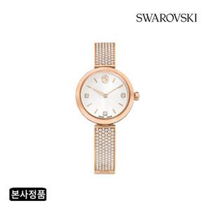 [스와로브스키/본사정품] Illumina 로즈골드 메탈 시계 5671202