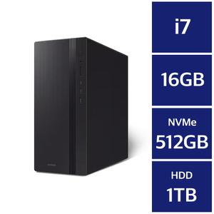 삼성 데스크탑5 DM500TGZ-i7AL / 16GB 램 / NVMe SSD 512GB + HDD 1TB / 윈도우11Home//