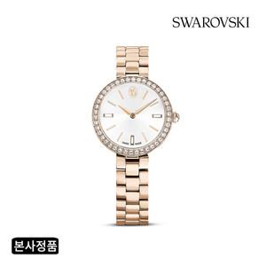 [스와로브스키/본사정품] Certa 샴페인 골드 톤 메탈 시계 5673013
