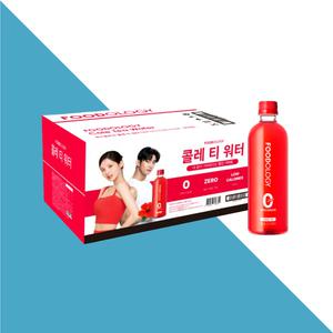 푸드올로지 콜레티워터 제로슈가 빨간통 빨간물 다이어트 음료 500ml 24개입X1세트