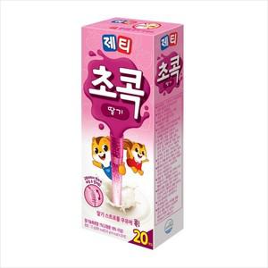 동서 제티 초콕 딸기맛 20개입