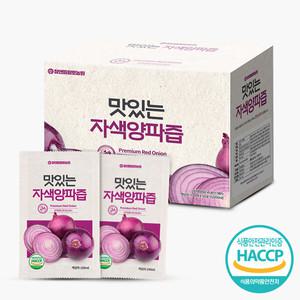 (3+1)참앤들황토농원 맛있는 국내산 자색양파즙 1박스(100mlx50포)