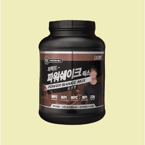 칼로바이 퍼펙트 파워쉐이크 믹스 초코맛 2kg 1개 맛있게 채우는 단백질