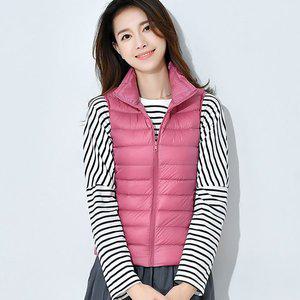 [이즈도야]S1237 덕다운 경량 패딩 조끼