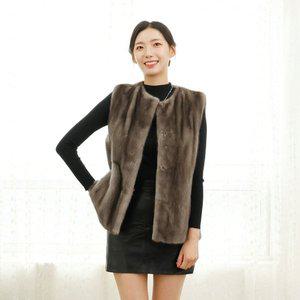 [우진모피](WJ) 코펜하겐퍼 휘메일풀스킨 블루아이리스 밍크베스트 국내생산 본사직영