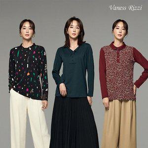 [초초특가] 24FW 바네사리찌 포인트 블라우스 3종