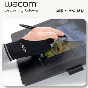 [WACOM 와콤] 드로잉 장갑  3개입 ACK4472502Z (손 타블렛 보호 액정태블릿 신티크 인튜어스프로용 정품  친환경 디자인 미술 그림 용)