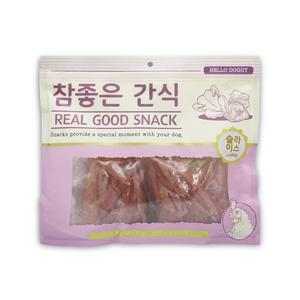 헬로도기 강아지대용량간식 반려견 애견간식 슬라이스 600g