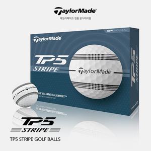 [테일러메이드코리아 정품] 2024년 TP5 Stripe 골프공/골프볼 (5피스/12구) TM24 TP5 STRIPE
