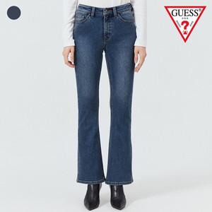 [GUESS]여성 기모 진청 슬림 부츠컷청바지(YO4D9182)