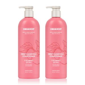 오가니스트 내추럴 컨디셔너 450ml 애플사이다비니거, 2개