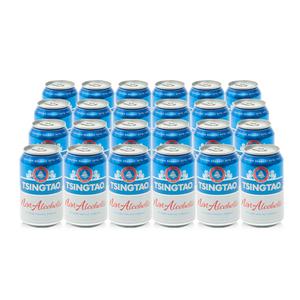 칭따오 논알콜릭 330ml 24개 무알콜 맥주맛 음료 논알콜