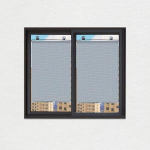 창문 실버 블라인드 롤 방염 37X125cm 암막스크린