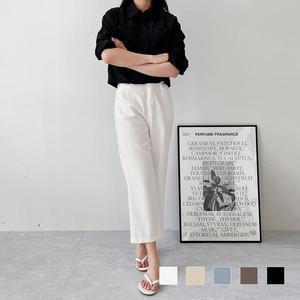 [오노마] ONM 델라라 9부 포켓 통바지 SD-230350