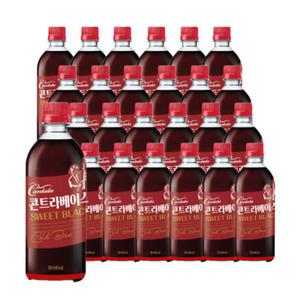 칸타타 콘트라베이스 콜드브루 스위트블랙 500ml 24pet / 커피 / 음료