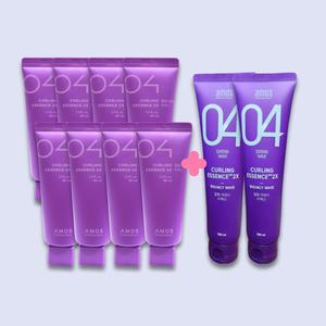 아모스 프로페셔널 컬링 에센스 이엑스 2x(NEW)40ml 8개+구형150ml 2개 (본품4개+20ml용량 동일)