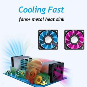12V/24V DC에서 AC 220V 전력 인버터, 자동차 전압 변환기, 500W, 1000W, USB 충전기 포함