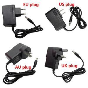 AC 컨버터 전원 공급 장치, 어댑터, 5V, 6V, 0.5A, 1A, 9V, 10V, 12 DC 볼트, EU, 미국, 영국, AU