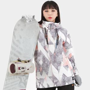 [라시엘로][라시엘로] 여성 스키복 보드복 점퍼 자켓 LAZ-J811-GRAY PINK