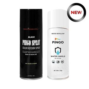 핑고 스프레이 블랙 200ml + 방수 스프레이 200ml