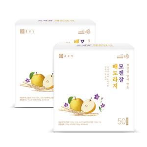 [본사직영] 종근당 모겐잘 배도라지 진액 스틱 15g (50포x2박스) 꿀 생강 모과