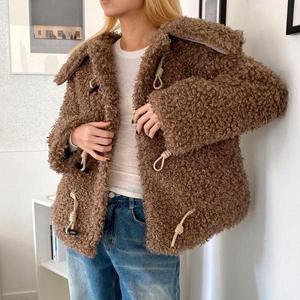 [셀러허브]여자 더플코트 FUR 덤블 세일러카라 퀼팅 자켓 (S26171103)