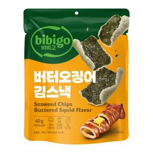 비비고 김스낵버터오징어40G(24입)