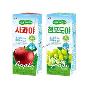 남양 팩주스 2종 사과야 10팩+청포도야 10팩 총20팩