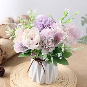 LIIF3058 수국 조화 장식 실크플라워 입학식 졸업식 꽃다발