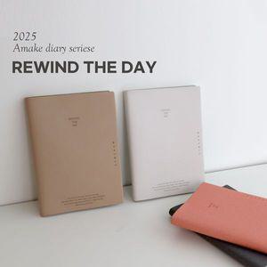 에이치엠플러스 날짜형 2025 리와인더데이 128 먼슬리 다이어리