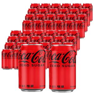 코카콜라 제로 355ml 48캔 업소용(24캔 x 2박스)