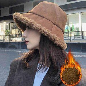 [셀러허브 패션][JHQRKBEP_4B]여성 데일리모자패션 가을 털모자 코디