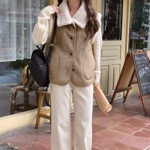 [다잇템] 여자 무스탕 양털 떡볶이단추 FW 세무 베스트