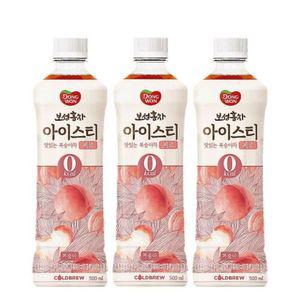보성홍차 아이스티 제로 복숭아 500ml 24개