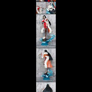 보아 핸콕 피규어 애니메이션 PVC Gk 모델 수집용 인형 책상 장식 크리스마스 선물 36cm ONE Piece