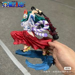 애니메이션 피규어 원피스 야마토 라이메이 하케 PVC 조각상 액션 소장용 모델 인형 선물 장식 장난감 23cm