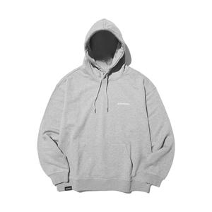 [그루브라임]유니)BASIC LOGO EMB HOOD T-SHIRTS (MGREY) [LRPFCTH332M]