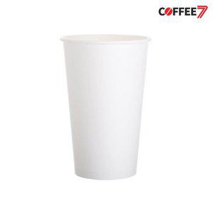 [기타]커피세븐 (종이컵) 480ml(16oz)-무지 1000개/1박스