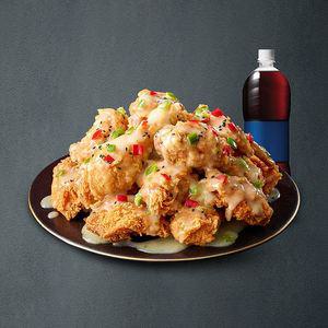 자담치킨 맵슐랭치킨+콜라1.25L
