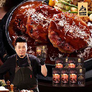 [레이먼킴]레이먼킴의 한우한돈 함박스테이크 200g×5팩