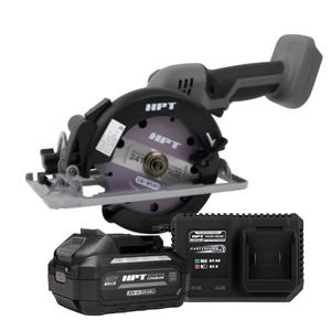 HPT 원형톱 140mm(5.5)충전원형톱 마끼다 타입 MA20-MS114 4.0ah 배터리 1팩 세트