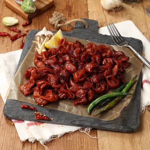 [청춘불판] HACCP 수제 직화 매콤 불맛 직화불곱창 국내산 돼지곱창 400g