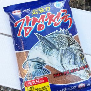 해신 감성천국 1.9kg 감성돔 집어제 파우더 밑밥 바다낚시미끼 1봉