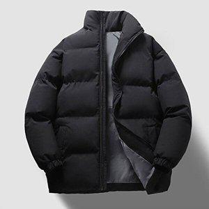 [엄지척]남성 기본 베이직 루즈핏 숏 패딩 하이넥 겨울 점퍼