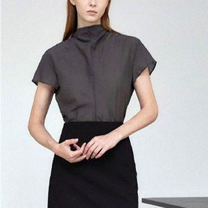 [헤레이스]보우 블라우스 YMSH24FW273_P371107848