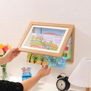 [KGPQW5IP_4B]A4 아이 그림 액자 그림보관 미술