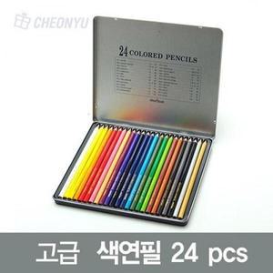[아트박스]/이룸 24색 넥스프로 색연필 틴케이스