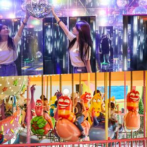 [제주] 다이나믹메이즈+신화테마파크 싱글라이드 (가볼만한곳/관광/자유투어/자유여행/가족/친구/연인/아이와함께/테마파크/이색체험/브이패스/액티비티/신화월드)