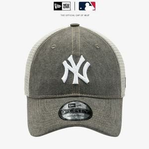 뉴에라 MLB 뉴욕 양키스 워시드 코튼 언스트럭쳐 트러커 볼캡 브라운/스톤 14561818