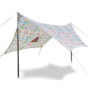 폴러스터프 타프 그늘막 캠핑 캐노피 WHITE RAINBRO